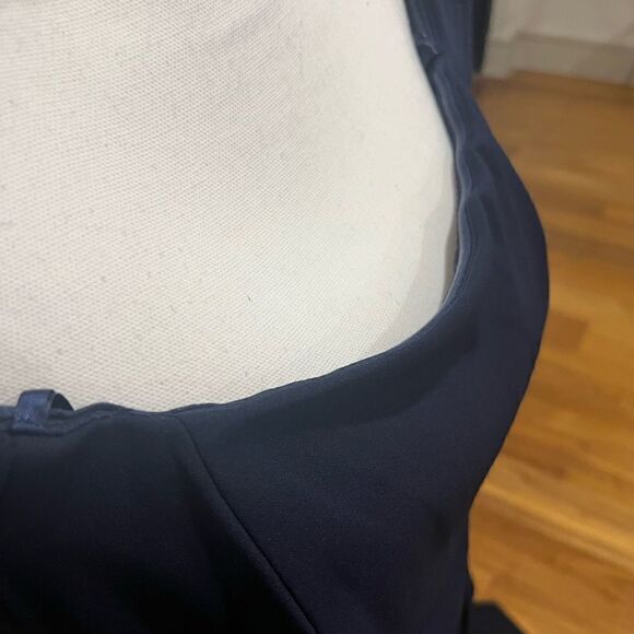 Xscape Navy Blue gown size 16 NWT - Picture 6 of 15